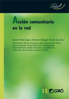 Book cover for Acción comunitaria en la Red
