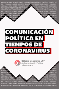 Cover of the draft opinion "Book cover of Comunicación política en tiempos de coronavirus"