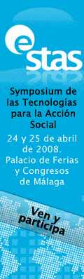 logo of e-STAS 2008: Symposium de las Tecnologías para la Acción Social
